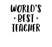 World's Best Teacher Women's T-Shirt - White - L - White