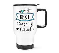 World's Best Teaching Assistant Travel Mug Cup with Handle