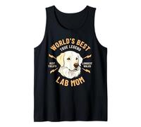 World's Best True Legend Lab Mom Labrador Dog Tank Top