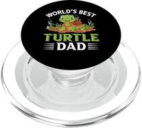 World's Best Turtle Dad | Tortoise Papa Pa Fathersday Daddy PopSockets PopGrip for MagSafe