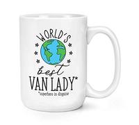 World's Best Van Lady 15oz Large Mug Cup