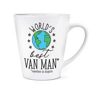 World's Best Van Man 12oz Latte Mug Cup