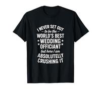 World's Best Wedding Officiant - Ceremony Celebrant T-Shirt