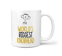 World's Biggest Knobhead 10oz Gift Mug