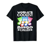 World's Coolest Bingo Caller Player Fun T-Shirt