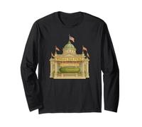 Worlds Fair Pickle Lover Dill Pickles Largest Vintage Long Sleeve T-Shirt