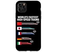 World's Fastest High Speed Trains by Country Case for iPhone 11 Pro Max
