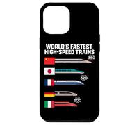 World's Fastest High Speed Trains by Country Case for iPhone 12 Pro Max
