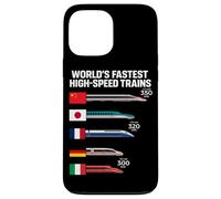 World's Fastest High Speed Trains by Country Case for iPhone 13 Pro Max