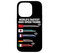 World's Fastest High Speed Trains by Country Case for iPhone 14 Pro