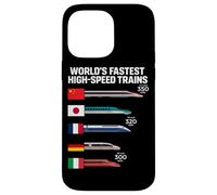 World's Fastest High Speed Trains by Country Case for iPhone 14 Pro Max