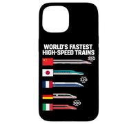 World's Fastest High Speed Trains by Country Case for iPhone 15