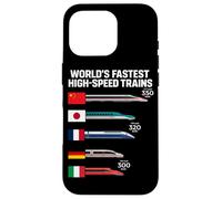 World's Fastest High Speed Trains by Country Case for iPhone 16 Pro