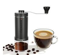 World's First 60g Large Capacity Manual Coffee Grinder, Portable Hand Coffee Bean Mill with 40 Adjustable Settings, Ceramic Conical Burr Grinder for Espresso, Pour Over, Camping, Travel, Gift, etc