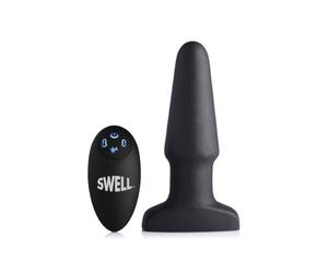 Worlds First Remote Control Inflatable 10X Vibrating Silicone Anal Plug