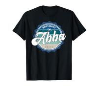 World's Greatest Abba Hebrew Dad T-Shirt
