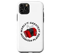 World's Greatest Accordion Player, Accordionist Musician Case for iPhone 11 Pro
