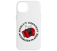 World's Greatest Accordion Player, Accordionist Musician Case for iPhone 14 Plus