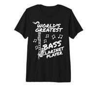 World's Greatest Bass Clarinet Player Clarinetist Woodwind Premium T-Shirt