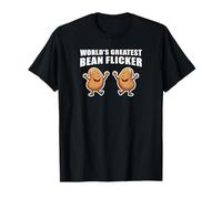 World's Greatest Bean Flicker Baked Bean Flicking Fun Legume T-Shirt