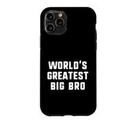 World's Greatest Big Bro Funny Family Case for iPhone 11 Pro