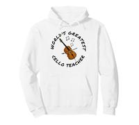 World's Greatest Cello Teacher, String Musician Orchestra Pullover Hoodie