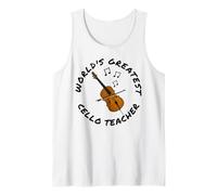World's Greatest Cello Teacher, String Musician Orchestra Tank Top