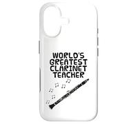 World's Greatest Clarinet Teacher, Woodwind Musician Case for iPhone 17