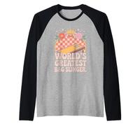 World's Greatest Cornhole Bag Slinger Raglan Baseball Tee