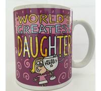 World's Greatest Daughter Coffee/tea Mug Birthday Christmas Act Gift Present