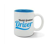 World's Greatest Driver, Best Ever, Number one car Driver, Funny, Birthday, Fathers Day Gift idea, Blue Mug, Cup