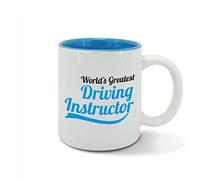 World's Greatest Driving Instructor, Best Ever, Number one, Birthday, Fathers Day Gift idea, Blue Mug, Cup