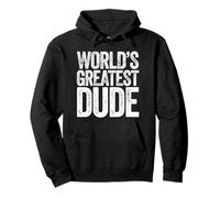 World's Greatest Dude Pullover Hoodie