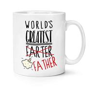 World's Greatest Farter Father Mug Cup - Dad Fathers Day Funny