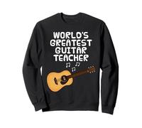 World's Greatest Guitar Teacher, Acoustic Guitarist Musician Sweatshirt