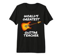 World's Greatest Guitar Teacher, Electric Guitarist Premium T-Shirt