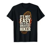 World's Greatest Hiker Sarcastic Hiking Outdoorsman Camper T-Shirt