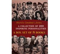 World's Greatest Library : A Collection of 200 Inspiring Personalities : Boxset of 8 Biographies