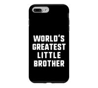 World's Greatest Little Brother Funny Family Case for iPhone 7 Plus/8 Plus