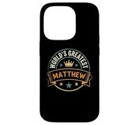 Worlds Greatest Matthew Case for iPhone 14 Pro