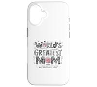 World's Greatest Mom Award-Winning Love Appreciation Vintage Case for iPhone 16