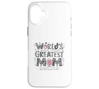 World's Greatest Mom Award-Winning Love Appreciation Vintage Case for iPhone 16 Plus