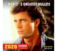 World's Greatest Mullets 2026 Calendar