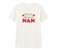World's Greatest Nan British Grandmother Premium T-Shirt