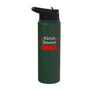 World's Greatest Oma German Grandmother Stainless Steel Insulated Water Bottle