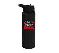 World's Greatest Oma German Grandmother Stainless Steel Insulated Water Bottle