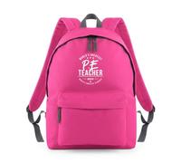 World's Greatest PE Teacher Backpack Rucksack 18L Bag - 42 x 31 x 21cm