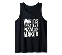 World's Greatest Pizza Maker Funny Cooking Tank Top