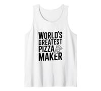 World's Greatest Pizza Maker Funny Cooking Tank Top