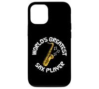 World's Greatest Sax Player, Saxophone Teacher Saxophonist Case for iPhone 12/12 Pro